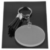 Acrylic Keychain with Tassles