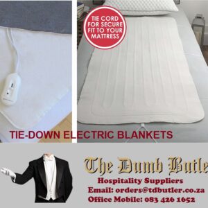 TIE-DOWN ELECTRIC BLANKETS
