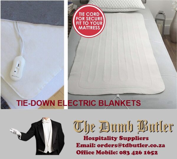 TIE-DOWN ELECTRIC BLANKETS