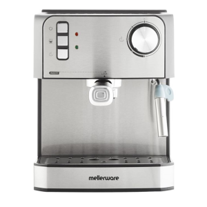 Mellerware Coffee Maker Espresso Stainless Steel Brushed 20Bar 850W "Trieste"