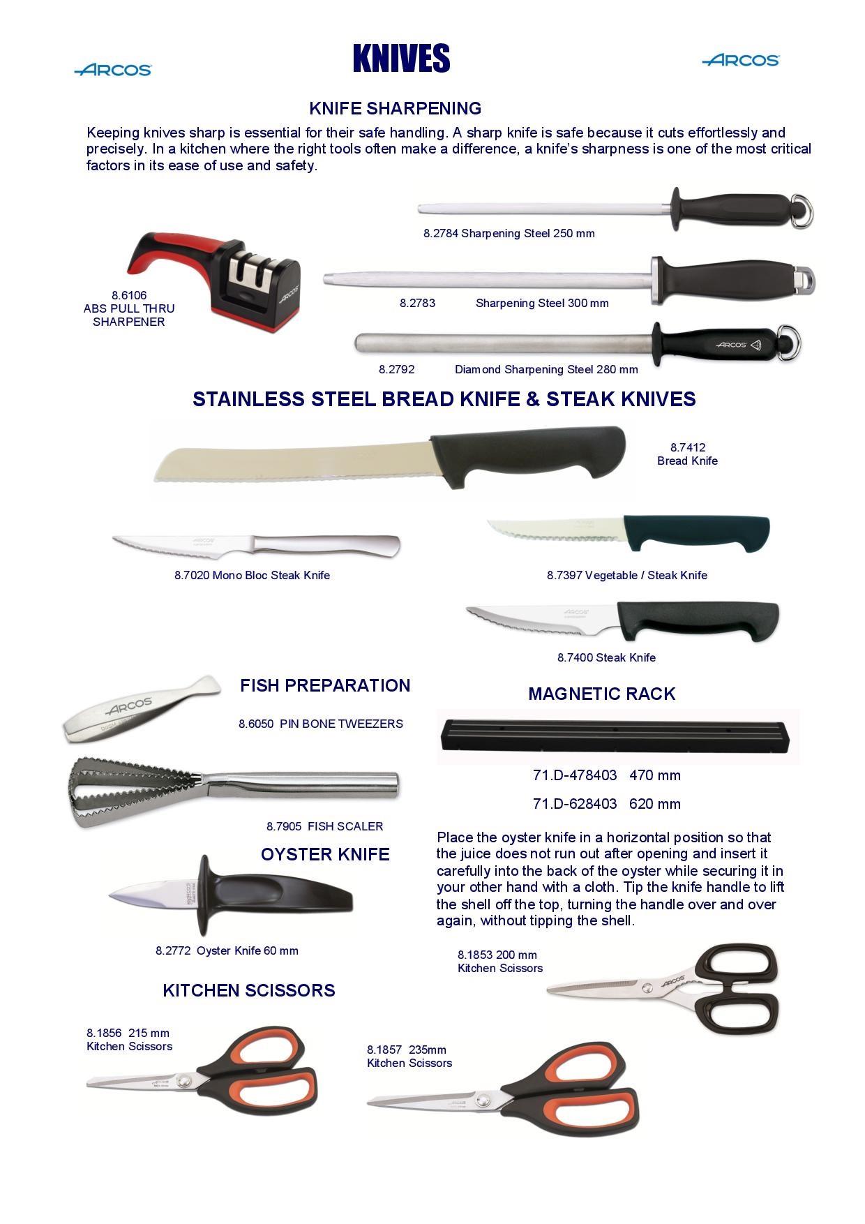 Arcos Riviera Kitchen Knifes - Image 5